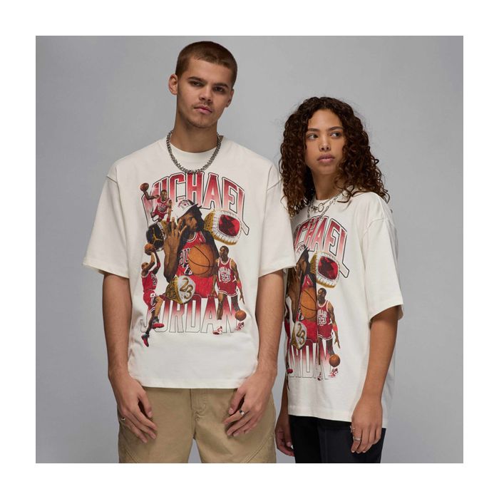 FLIGHT ESSENTIALS OVERSIZED T-SHIRT 'SAIL'