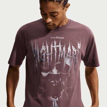 JA BASKETBALL T-SHIRT 'BURGUNDY'