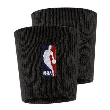 NBA DRI-FIT BASKETBALL WRISTBANDS 'BLACK'