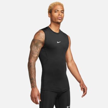 PRO DRI-FIT TIGHT SLEEVELESS FITNESS TOP 'BLACK'