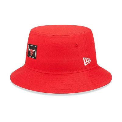 CHICAGO BULLS TEAM TAB TAPERED BUCKET HAT 'RED'