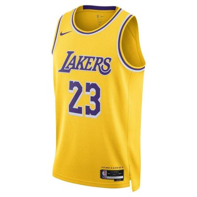 NIKE DRI-FIT × NBA LOS ANGELES LAKERS ICON EDITION 2022-23 SWINGMAN JERSEY '#23 LEBRON JAMES'