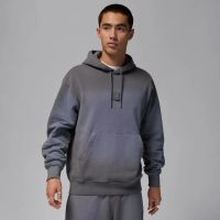 FLIGHT WASHED FLEECE PULLOVER HOODIE 'IRON GREY'