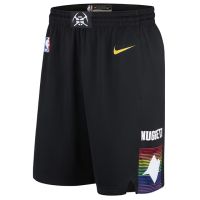 NBA DENVER NUGGETS CITY EDITION DRI-FIT SWINGMAN SHORTS 'BLACK'