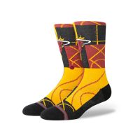 NBA ZONE MIAMI HEAT CREW SOCKS 'BLACK'